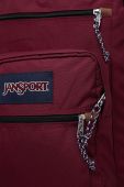 Рюкзак Jansport колір бордовий великий з аплікацією