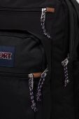 Рюкзак Jansport колір чорний великий з аплікацією