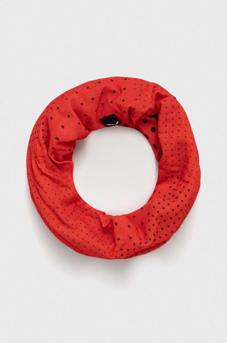 Снуд Salewa Icono колір червоний візерунок