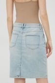 Спідниця Tom Tailor mini олівець колір блакитний