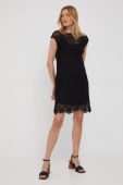 Сукня Sisley колір чорний mini пряма (2429717)