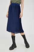 Спідниця Fila колір синій midi розкльошена