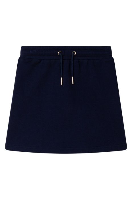 Дитяча бавовняна спідниця Michael Kors колір синій mini пряма (2189648)