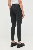 Джинси Patrizia Pepe жіночі середня посадка колір чорний (2437634)