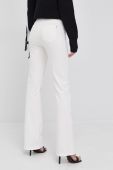 Джинси Patrizia Pepe жіночі висока посадка колір білий (1963276)