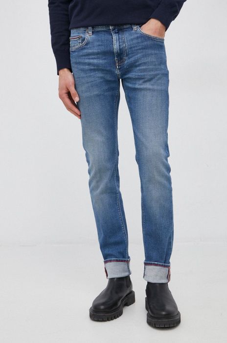 Джинси Tommy Hilfiger Bleecker чоловічі колір блакитний (1935995)