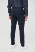 Штани Drykorn чоловічі колір синій фасон chinos