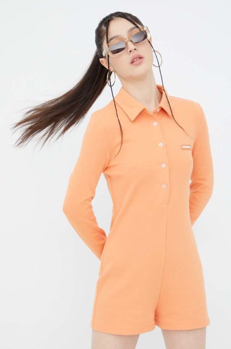 Комбінезон Sixth June колір помаранчевий з коміром