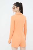 Комбінезон Sixth June колір помаранчевий з коміром