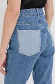 Джинси Custommade жіночі висока посадка колір блакитний (2201767)