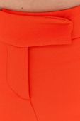 Штани Morgan жіночі колір помаранчевий фасон сигарети висока посадка (2437671)