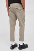 Штани Drykorn Trop чоловічі колір бежевий пряме