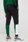 Спортивні штани Puma чоловічі колір чорний з принтом (3026632)