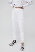 Штани Save The Duck колір білий з принтом