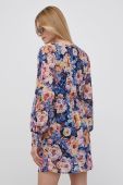 Сукня Vila колір синій mini розкльошена (2053483)