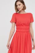 Сукня Emporio Armani колір червоний mini розкльошена