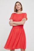 Сукня Emporio Armani колір червоний mini розкльошена