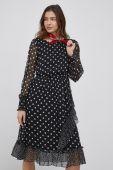 Сукня JDY колір чорний mini розкльошена (2110594)