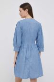 Джинсова сукня JDY mini розкльошена колір блакитний (2190177)