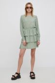 Сукня JDY колір зелений mini розкльошена (2053512)