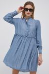 Сукня JDY mini розкльошена колір блакитний (2156735)