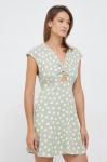 Сукня Vero Moda колір зелений mini розкльошена (2618398)
