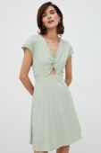 Сукня Vero Moda колір зелений mini розкльошена (2614721)