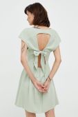 Сукня Vero Moda колір зелений mini розкльошена (2614721)
