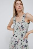 Сукня Vero Moda колір зелений midi розкльошена