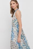 Сукня Marciano Guess maxi розкльошена колір блакитний (2223570)