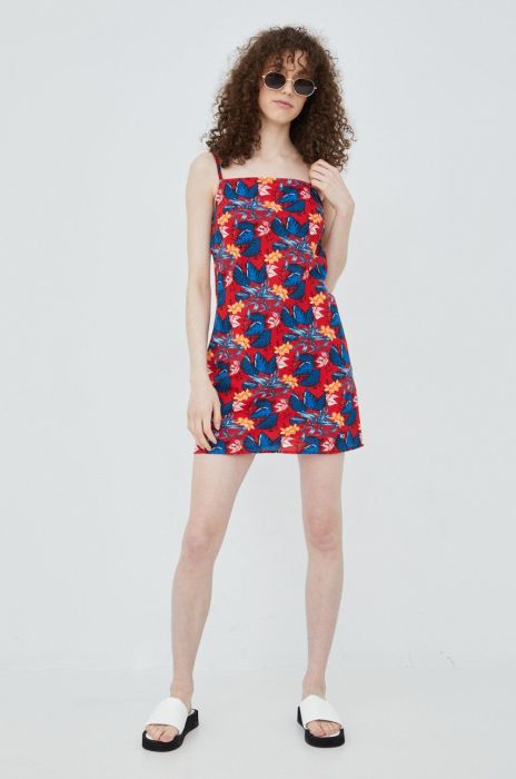 Сукня Tommy Jeans колір червоний mini пряма (2412238)