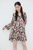 Сукня JDY колір чорний mini розкльошена (2353286)