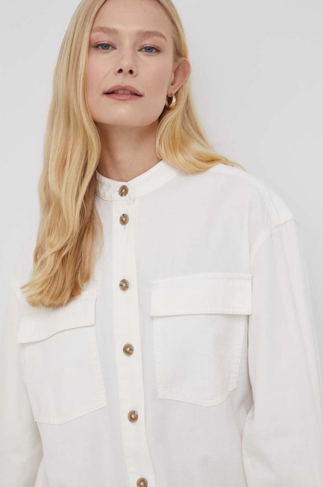 Сукня Marc O'Polo колір бежевий mini oversize