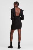 Сукня AllSaints Elodie колір чорний mini пряма