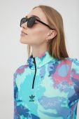 Сукня adidas Originals колір бірюзовий mini облягаюча