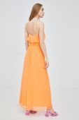 Сукня Vero Moda колір помаранчевий maxi розкльошена