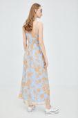 Сукня Vero Moda maxi розкльошена колір блакитний