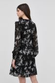 Сукня The Kooples колір чорний mini розкльошена (2023337)