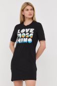 Сукня Love Moschino колір чорний mini пряма (2289852)