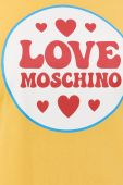 Сукня Love Moschino колір жовтий mini пряма