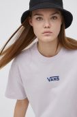 Бавовняна сукня Vans колір фіолетовий mini oversize