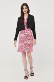 Сукня Morgan колір рожевий mini розкльошена (2394161)