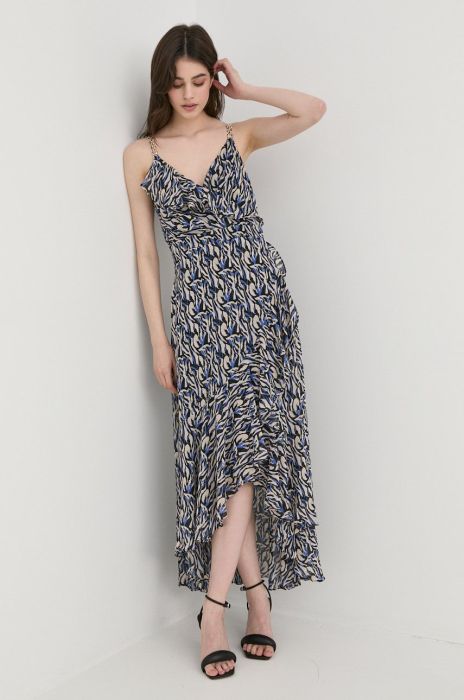 Сукня Morgan midi розкльошена колір барвистий (2394218)