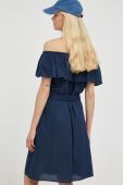 Сукня Mustang колір синій mini розкльошена (2502130)