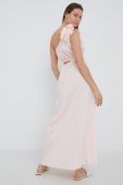 Сукня Vero Moda колір рожевий maxi розкльошена