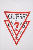 Дитяча бавовняна сукня Guess колір білий mini пряма (1941617)