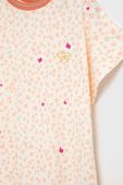 Дитяча бавовняна сукня Femi Stories колір бежевий mini пряма