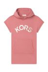 Дитяча бавовняна сукня Michael Kors колір рожевий mini пряма (2190296)