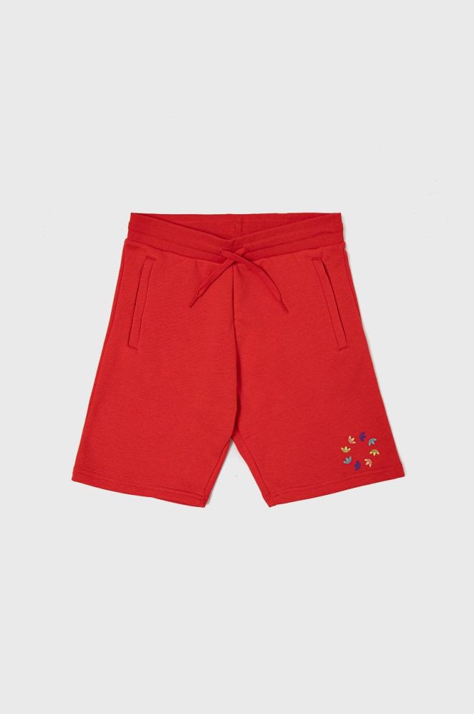 adidas Originals - Дитячі шорти HE6834 колір червоний