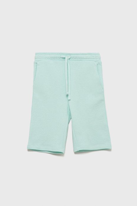 Дитячі бавовняні шорти Tom Tailor колір блакитний